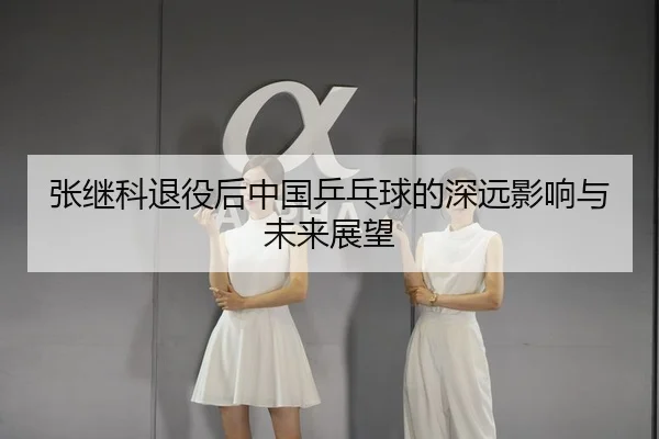 张继科退役后中国乒乓球的深远影响与未来展望